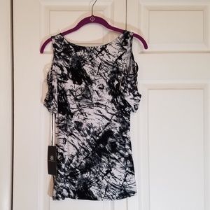 Rock & Republic Women's Cold Shoulder Top